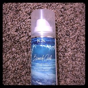 New.  IGK beach club texture spray.